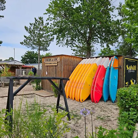 Campingplatz Mobilhome Neuf 2025 Ombrage Cap Ferret