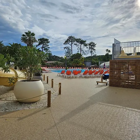 Mobilhome Neuf 2025 Ombrage Cap Ferret Campingplads