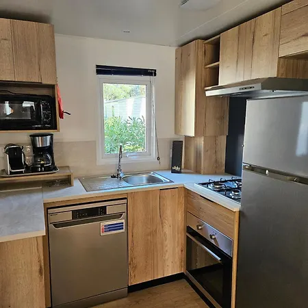 Mobilhome Neuf 2025 Ombrage Cap Ferret 营地 Lège-Cap-Ferret