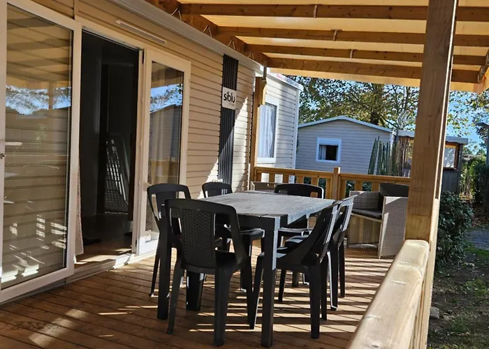 Кемпинг Mobilhome Neuf 2025 Ombrage Cap Ferret