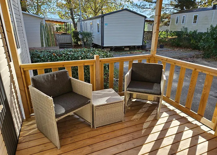 Mobilhome Neuf 2025 Ombrage Cap Ferret Леж-Кап-Ферре