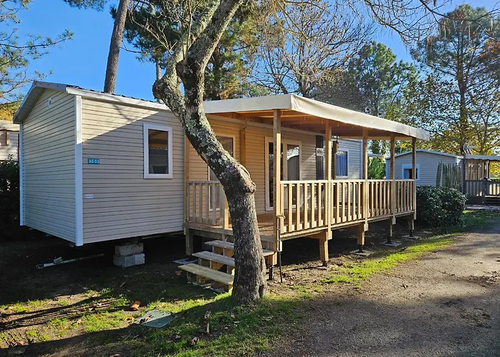 Camping Mobilhome Neuf 2025 Ombragé Cap Ferret *